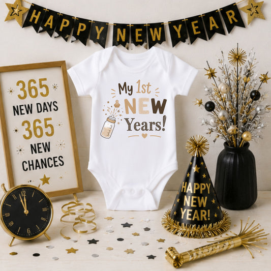 My 1st New Year's I - Holiday New Year's Bodysuit