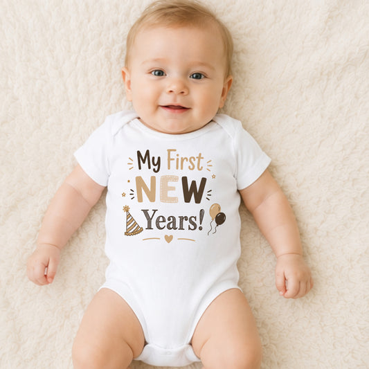 My First New Year's I - Holiday New Year's Bodysuit