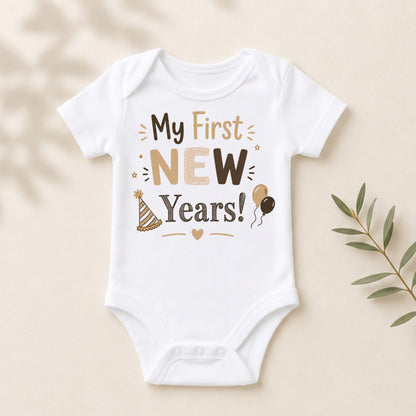 My First New Year's I - Holiday New Year's Bodysuit