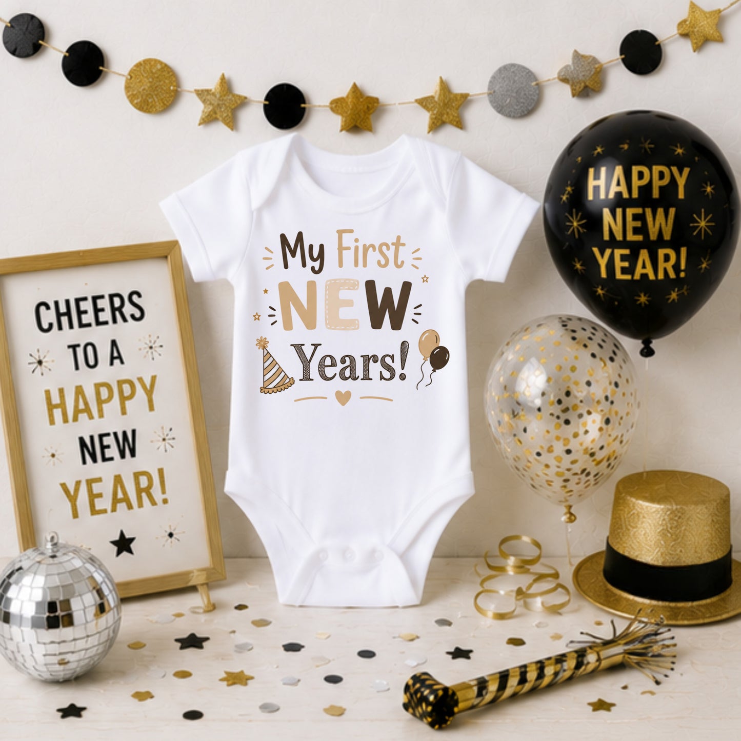 My First New Year's I - Holiday New Year's Bodysuit