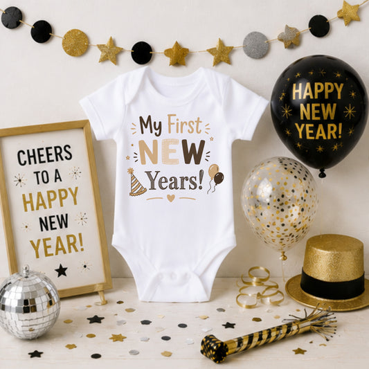My First New Year's I - Holiday New Year's Bodysuit