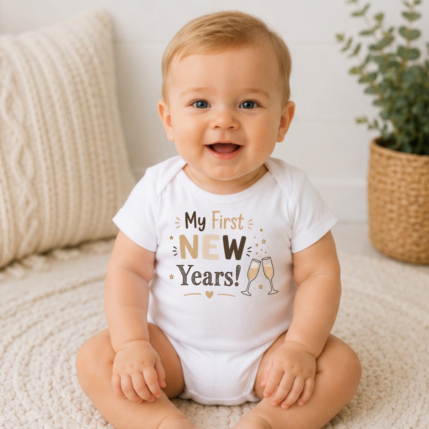 My First New Year's II - Holiday New Year's Bodysuit