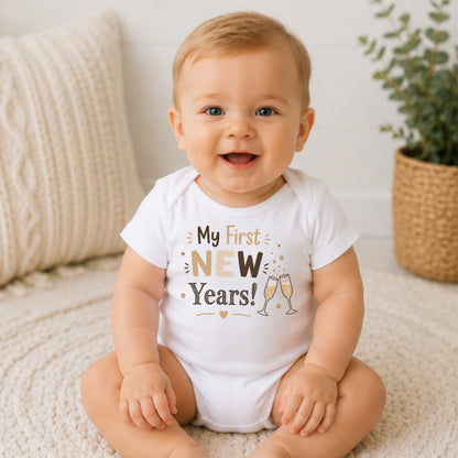 My First New Year's II - Holiday New Year's Bodysuit