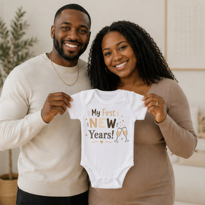 My First New Year's II - Holiday New Year's Bodysuit