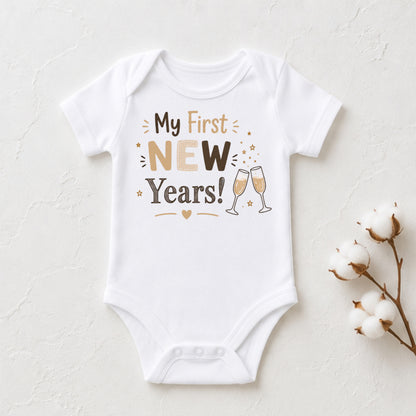 My First New Year's II - Holiday New Year's Bodysuit