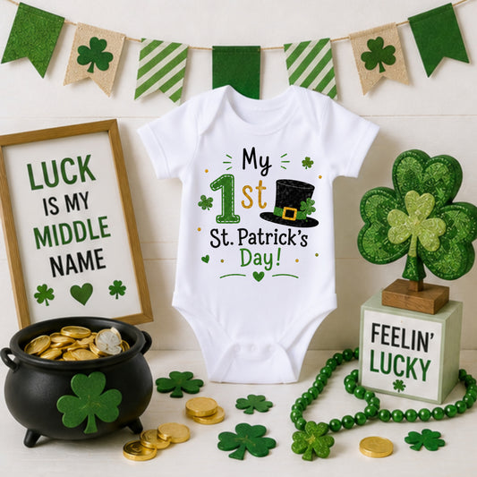 My 1st St. Patrick's Day II - Holiday St. Patrick's Day Bodysuit
