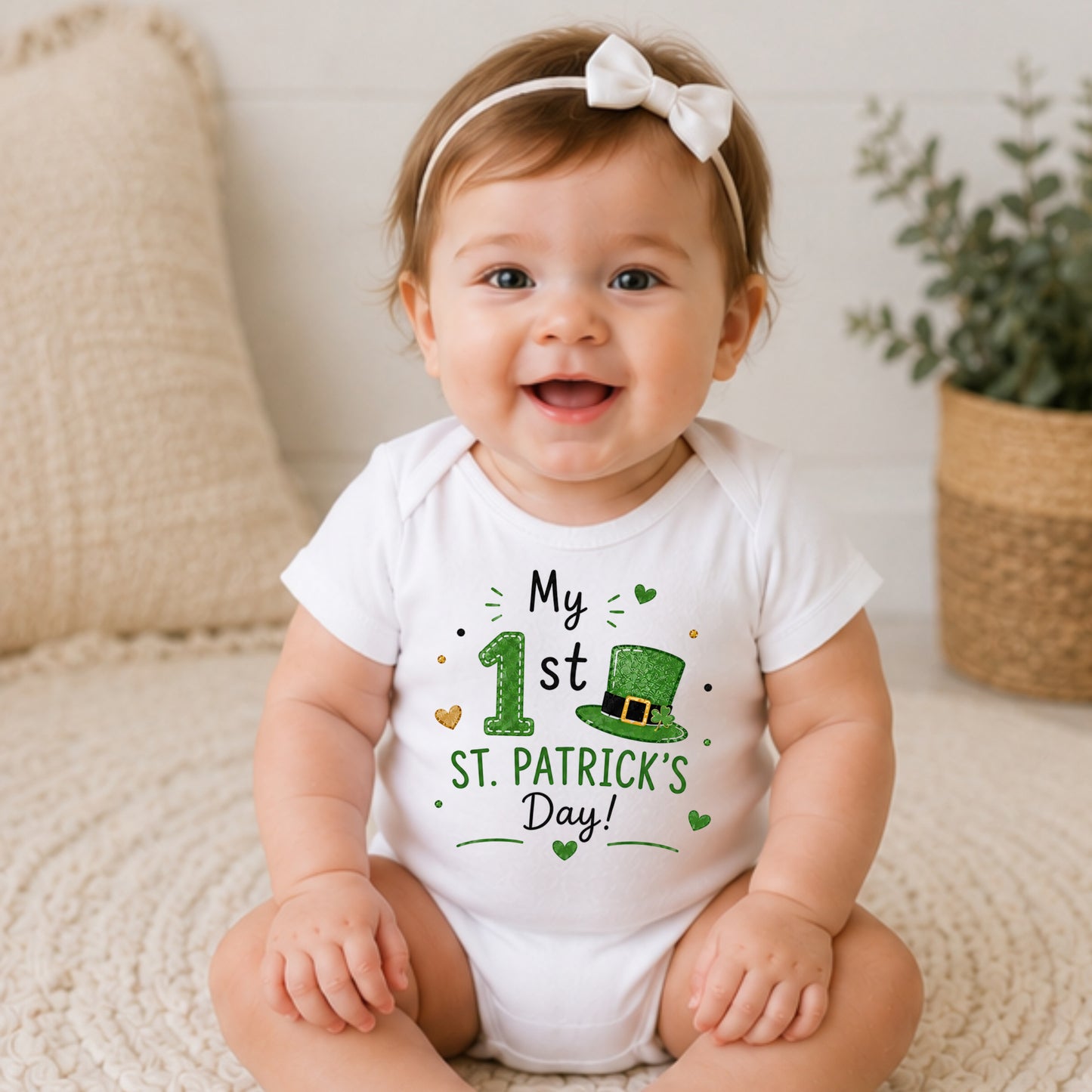 My 1st St. Patrick's Day III - Holiday St. Patrick's Day Bodysuit