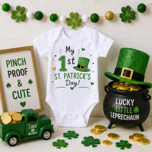 My 1st St. Patrick's Day III - Holiday St. Patrick's Day Bodysuit