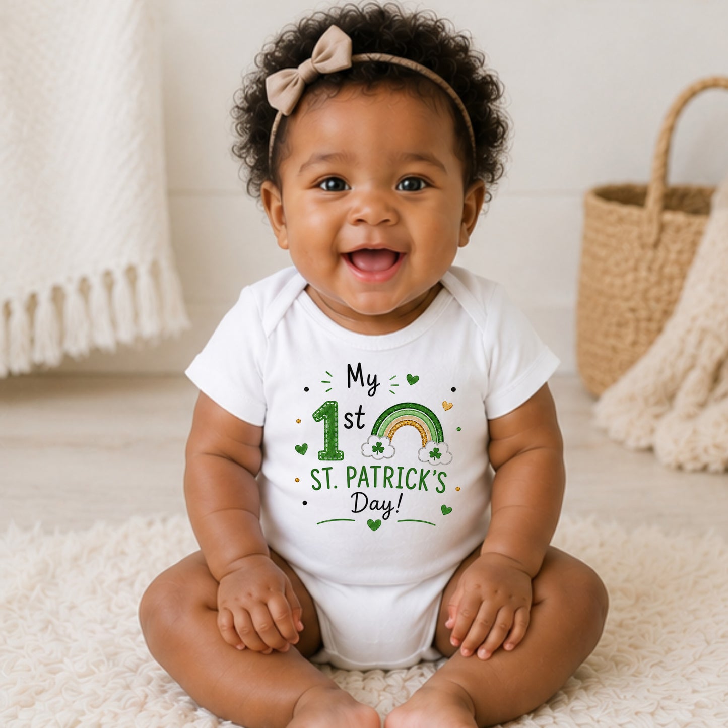 My 1st St. Patrick's Day V - Holiday St. Patrick's Day Bodysuit