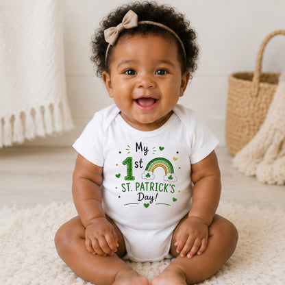My 1st St. Patrick's Day V - Holiday St. Patrick's Day Bodysuit