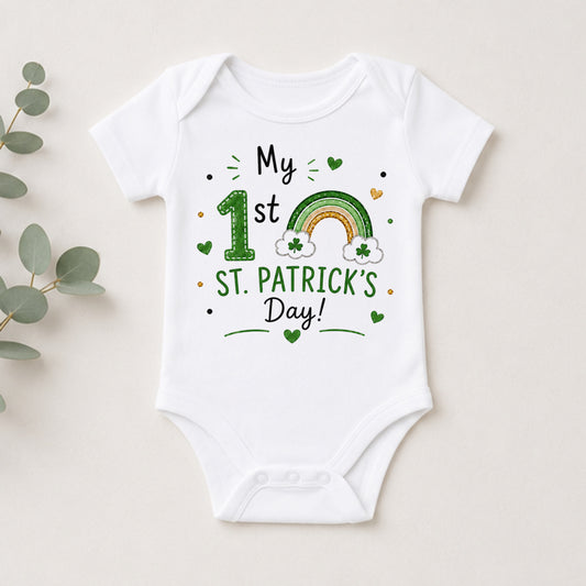 My 1st St. Patrick's Day V - Holiday St. Patrick's Day Bodysuit