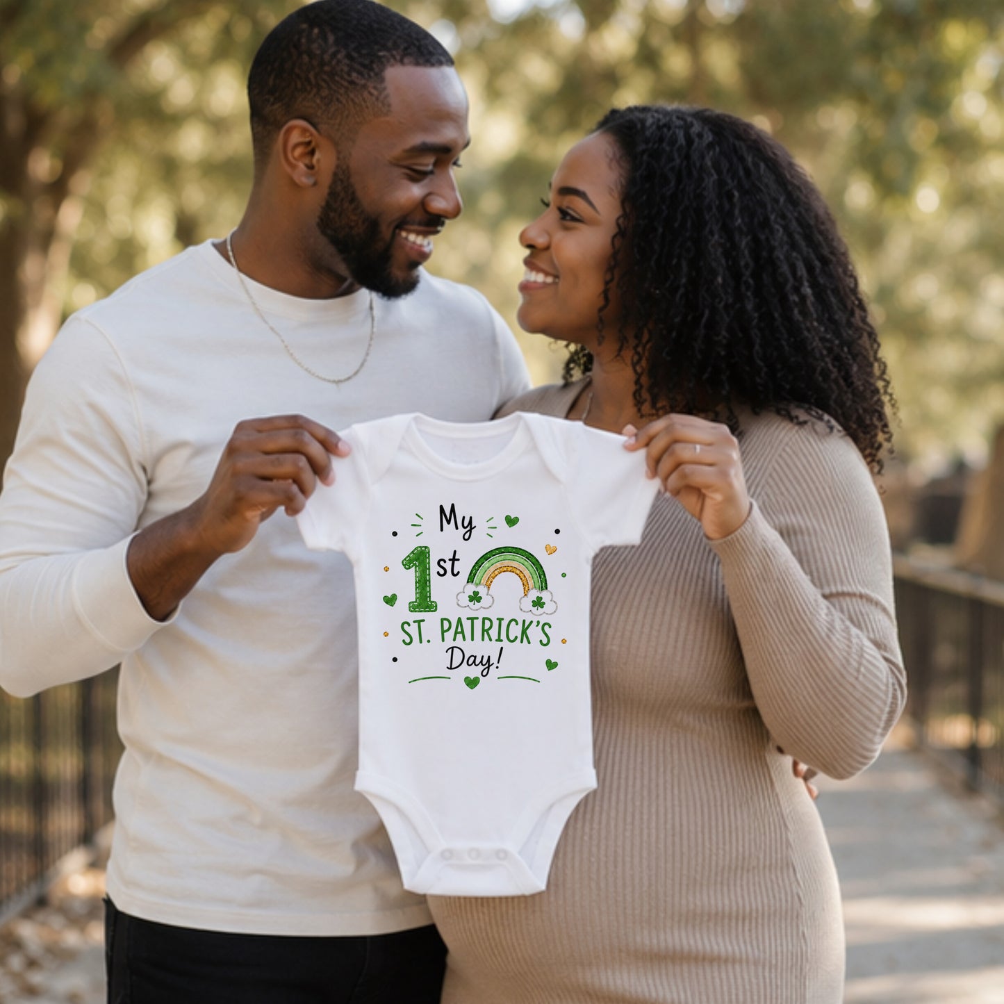 My 1st St. Patrick's Day V - Holiday St. Patrick's Day Bodysuit