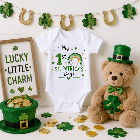 My 1st St. Patrick's Day V - Holiday St. Patrick's Day Bodysuit