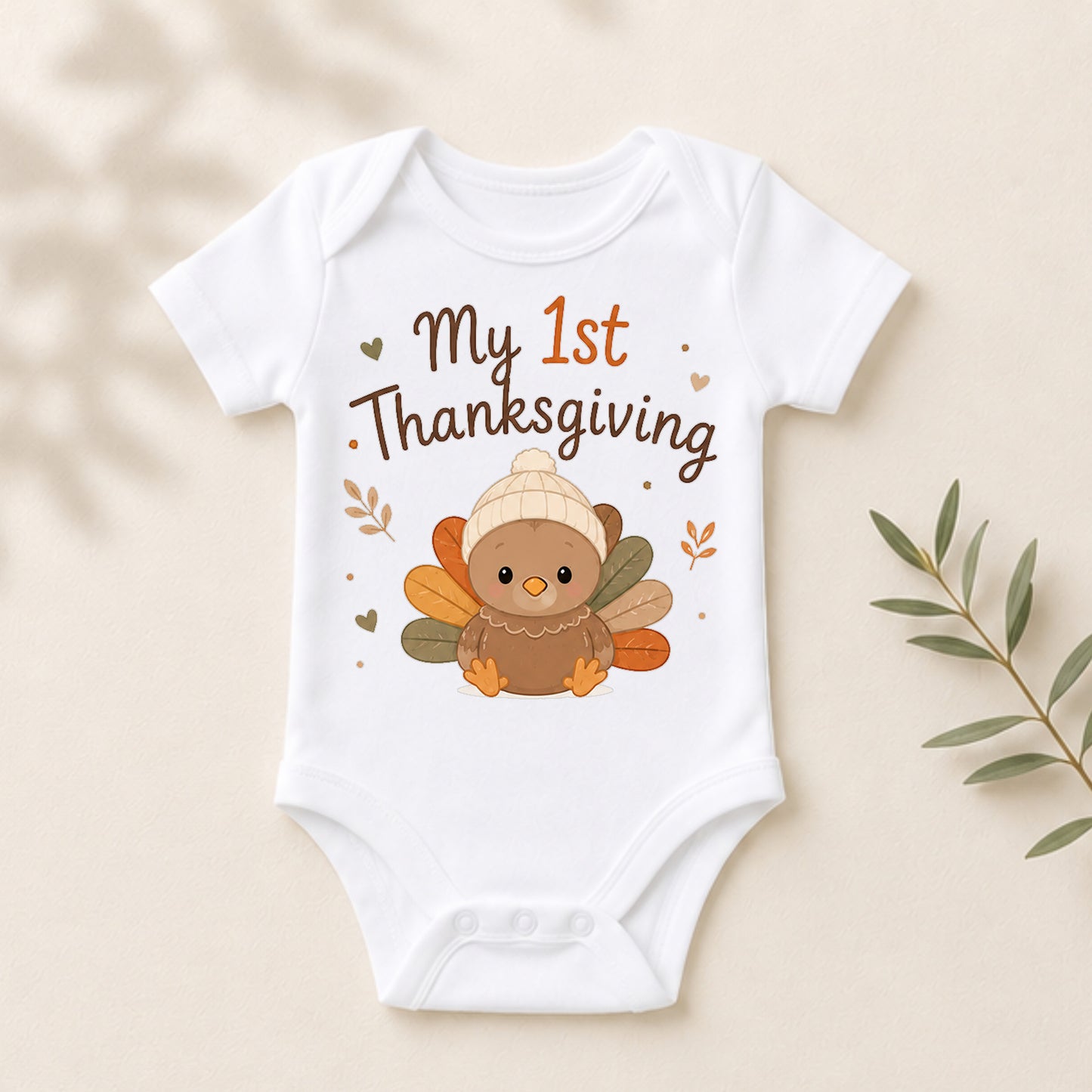 My 1st Thanksgiving I - Holiday Thanksgiving Bodysuit