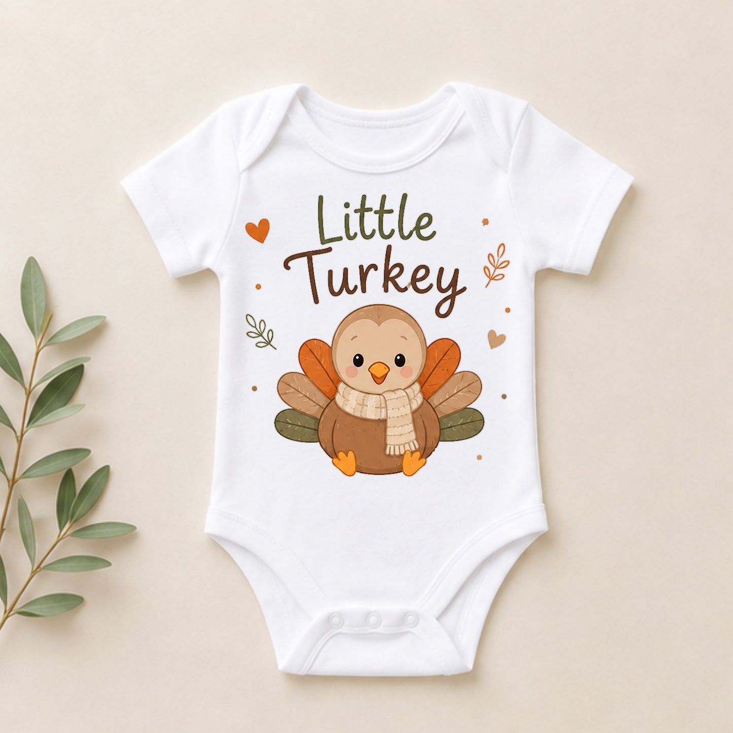 Little Turkey - Holiday Thanksgiving Bodysuit