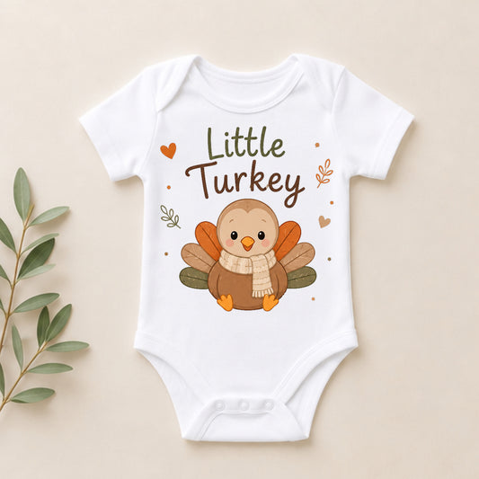 Little Turkey - Holiday Thanksgiving Bodysuit