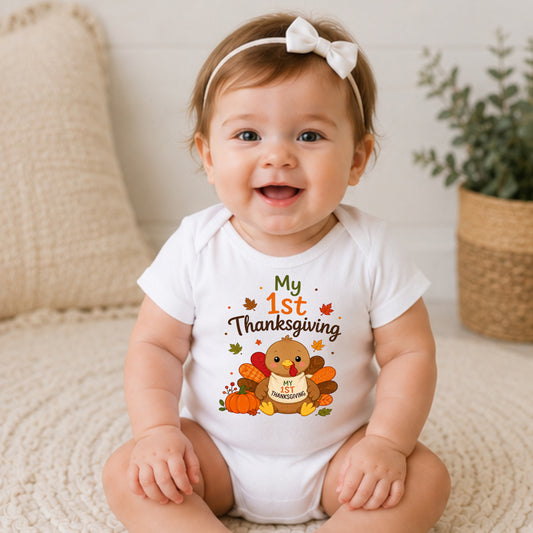 My 1st Thanksgiving II - Holiday Thanksgiving Bodysuit