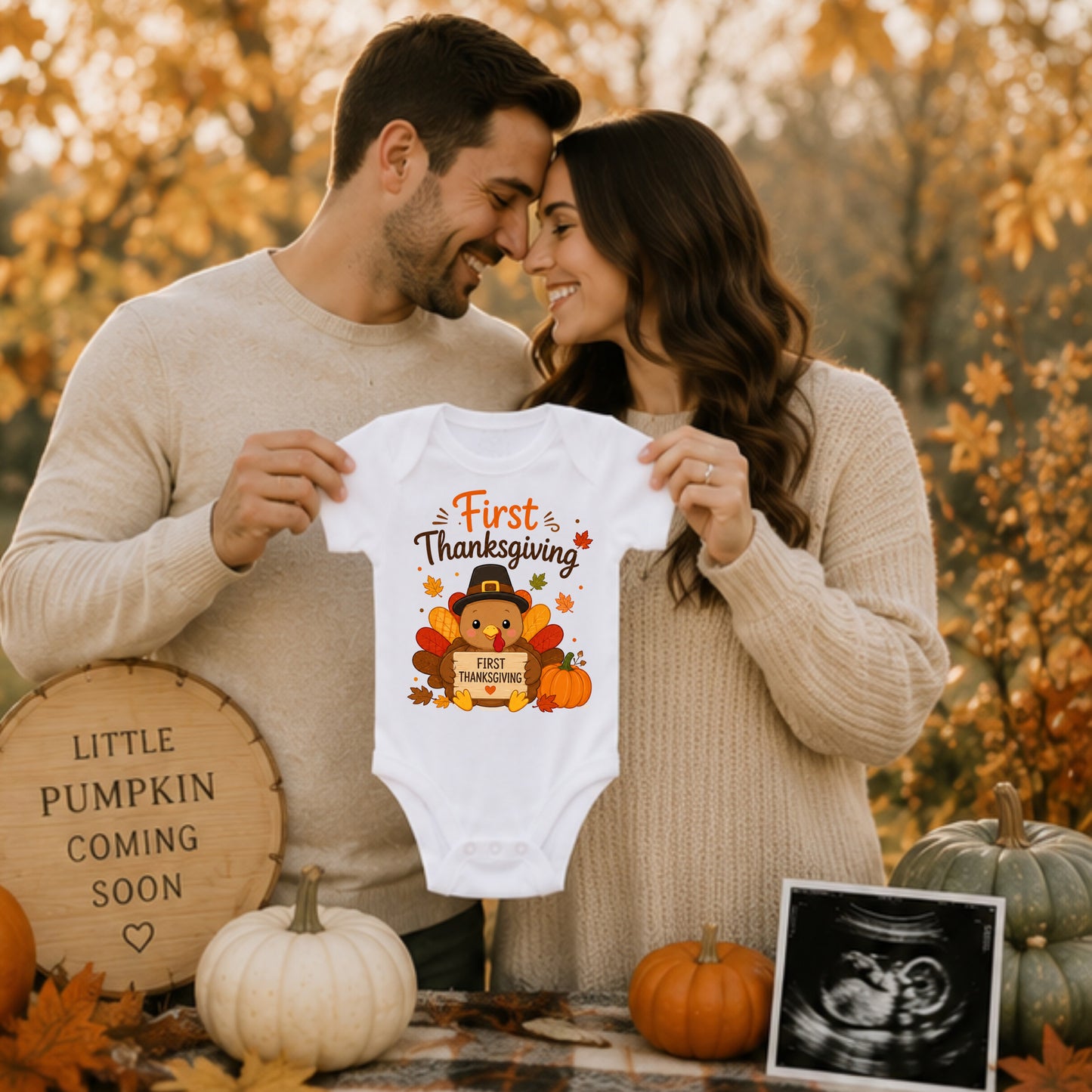 First Thanksgiving - Holiday Thanksgiving Bodysuit