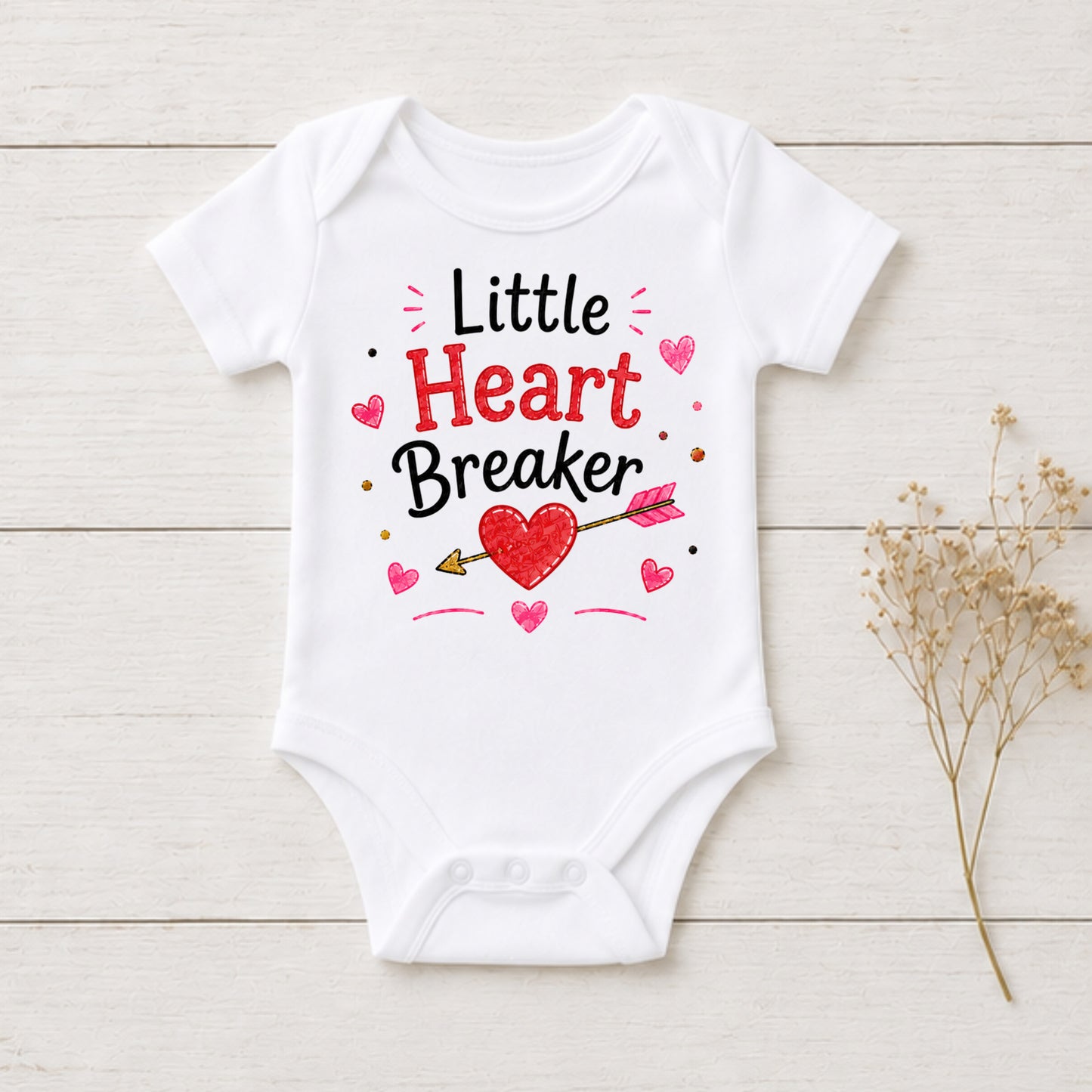 Little Heart Breaker - Holiday Valentine's Day Bodysuit