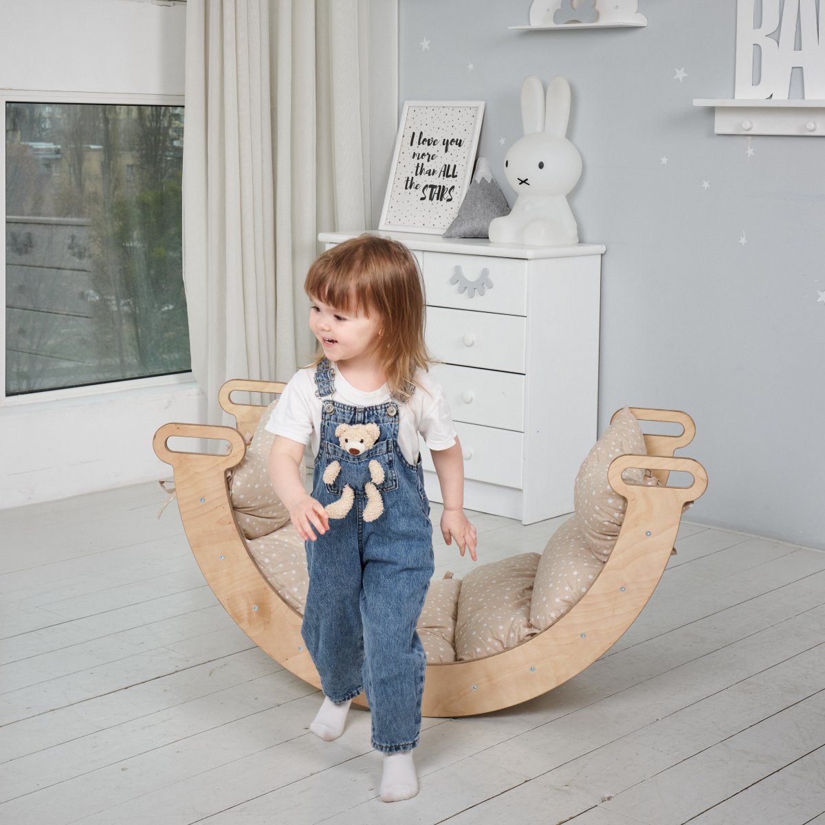 Climbing Arch + Cushion - Montessori Climbers for Toddlers