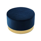 Apolline Velvet Cocktail Ottoman