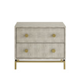 Zoie 2 Drawers Nightstand