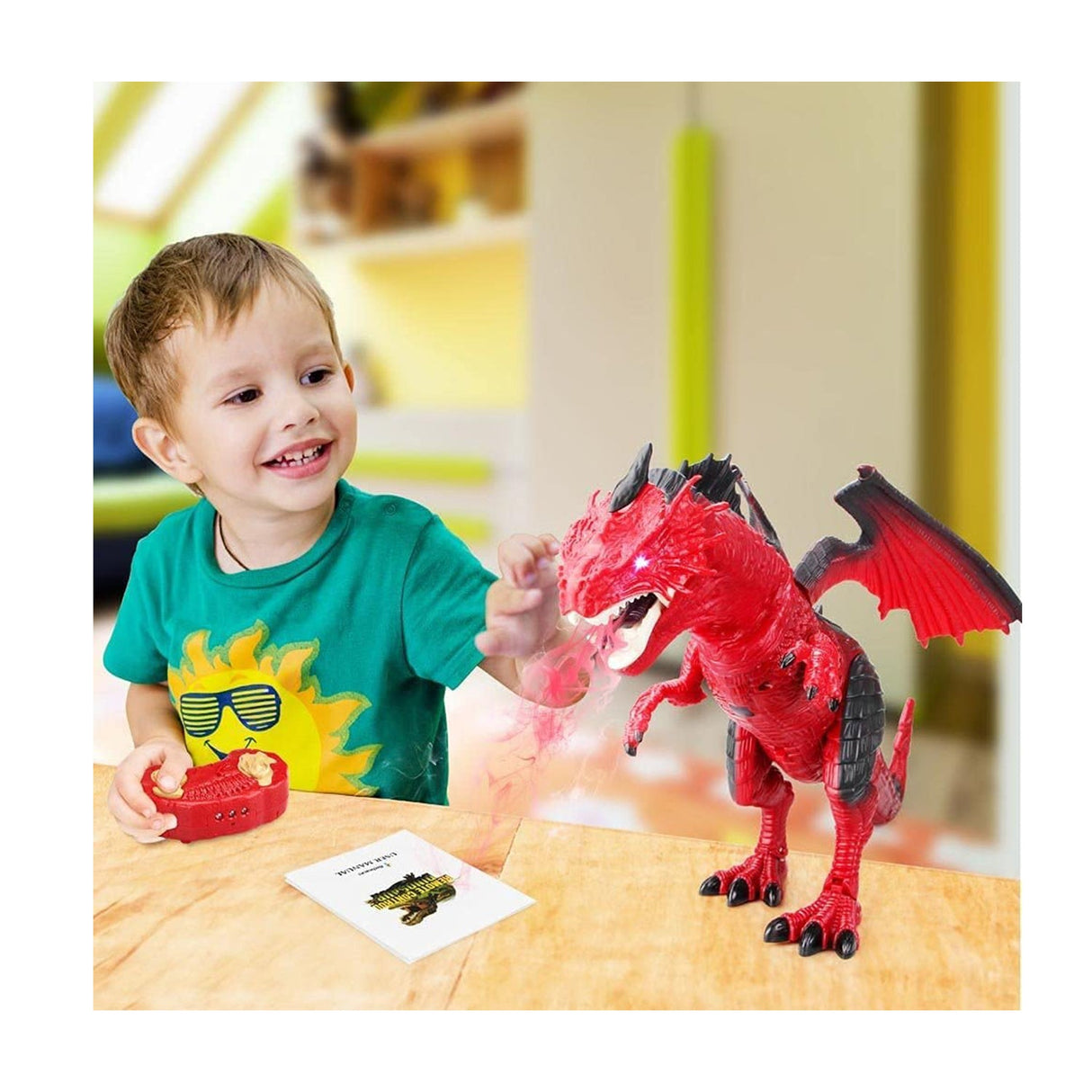 Contixo DR3 Remote Control RC Dragon Dinosaur Toy by Contixo