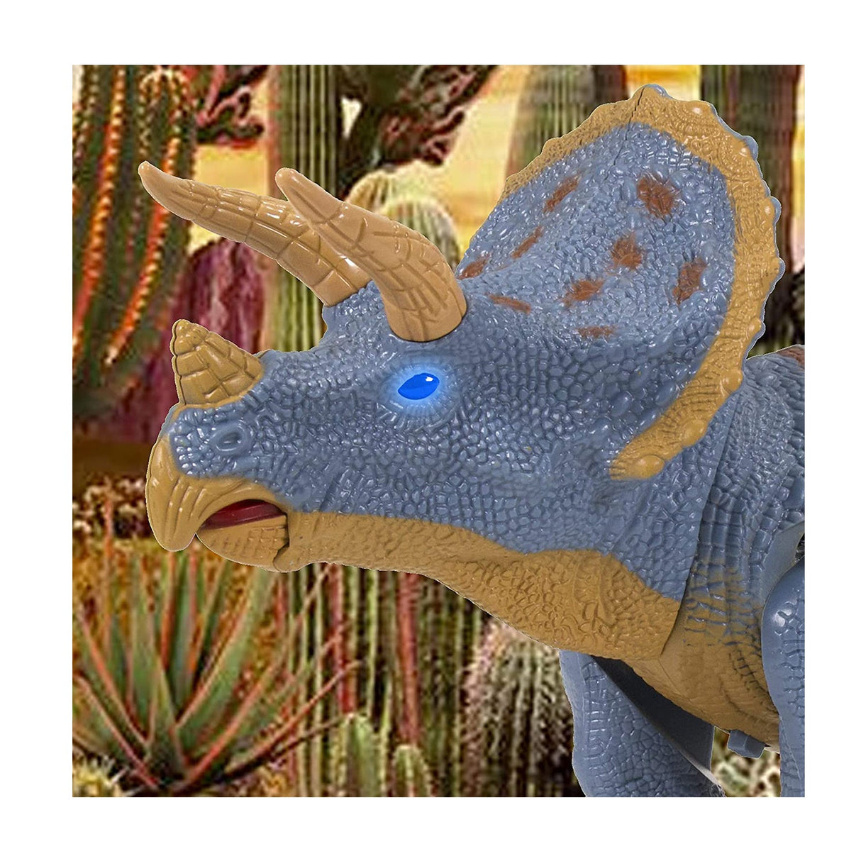 Contixo DR2 Remote Control RC Walking Triceratops Dinosaur Toy by Contixo