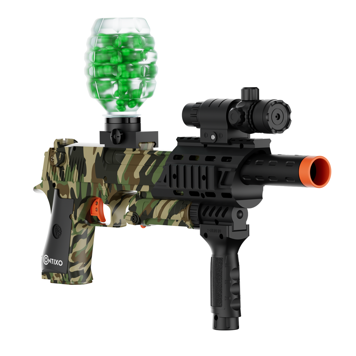 Contixo GB1 Camo Automatic Gel Ball Blaster with 30,000 Gel Beads by Contixo