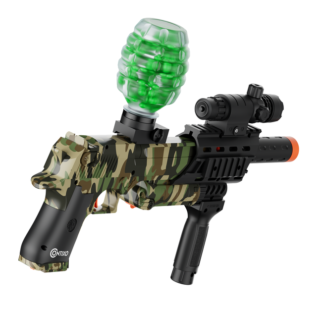 Contixo GB1 Camo Automatic Gel Ball Blaster with 30,000 Gel Beads by Contixo