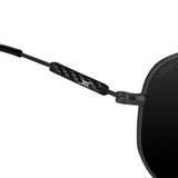 ●GEO● Real Carbon Fiber Sunglasses (Polarized Lens | Carbon Fiber Temples | Black) by Simply Carbon Fiber