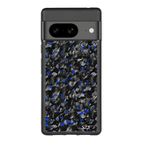 Google Pixel | Blue Flake Real Forged Carbon Fiber Phone Case | CLASSIC Series by Simply Carbon Fiber