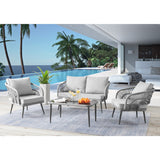 Brennen Patio Conversation Set