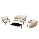 Brennen Patio Conversation Set