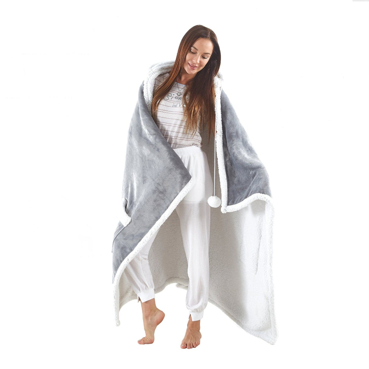 Milani Blanket with Hoodie