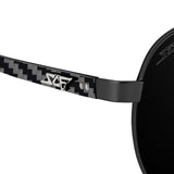 ●MONTANA● Real Carbon Fiber Sunglasses (Polarized Lens | Carbon Fiber Temples | Black) by Simply Carbon Fiber