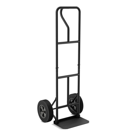 Folding Hand Cart for Home  Warehouse  Garage  Backyard-Dark