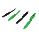 Contixo 4-pcs Main Blades Propellers Extra Spare Replacement Parts for Contixo F20 RC Quadcopter Drones Black/Green by Contixo