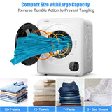 1700W Electric Tumble Laundry Dryer with Steel Tub