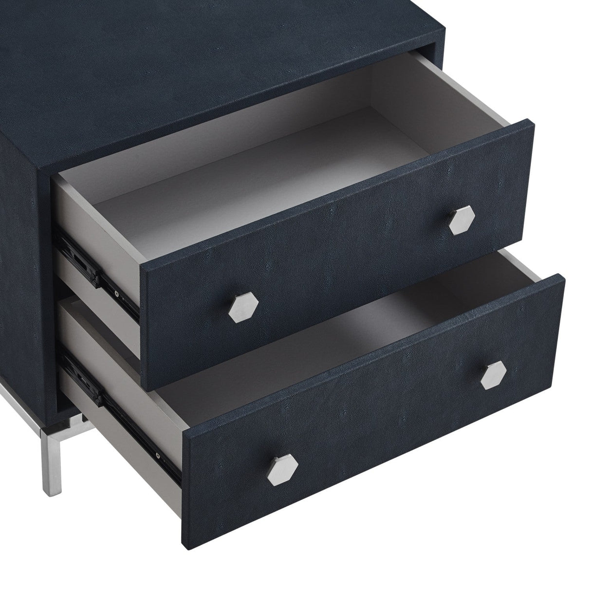 Zoie 2 Drawers Nightstand