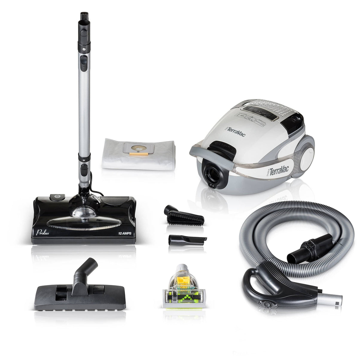 White 5 Speed Prolux TerraVac Vacuum Cleaner with Sealed HEPA Filter by Prolux Cleaners