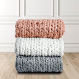 Yanis Chunky Knit Throw