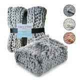 Yanis Chunky Knit Throw