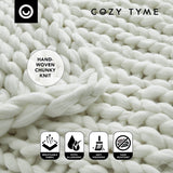 Yanis Chunky Knit Throw