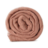 Yara Cable Knit Throw