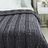 Yolly Channel Knit Throw