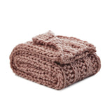 Yolly Channel Knit Throw