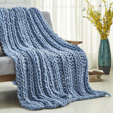 Yolly Channel Knit Throw