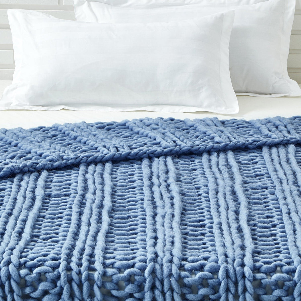 Yolly Channel Knit Throw