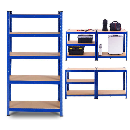 29.5" x  59" Adjustable 5-layer 2000 lbs Capacity Tool Shelf